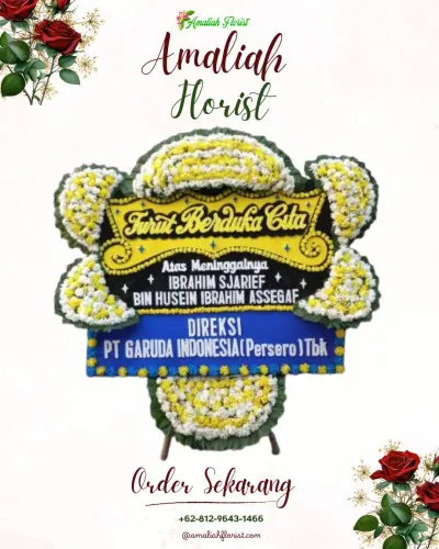 Papan Bunga Duka di Cigereleng