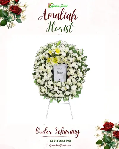 Krans Bunga Duka Cita di Cigereleng